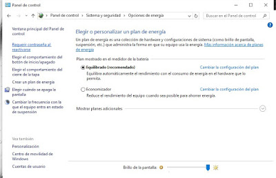 Requerir contraseña al reactivarse Requerir contraseña al reactivarse