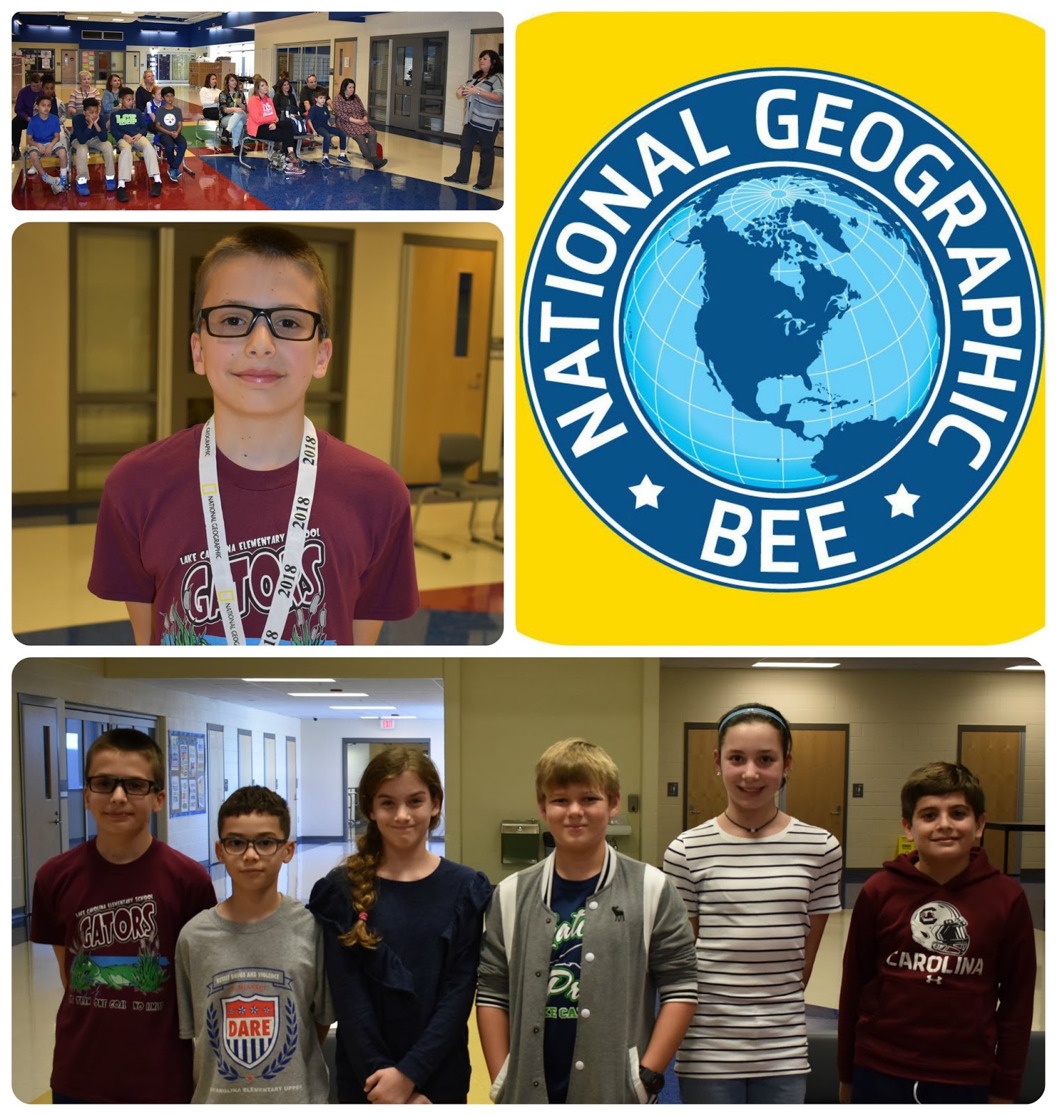 Lake Carolina Elementary Communigator LCEU National Geography Bee