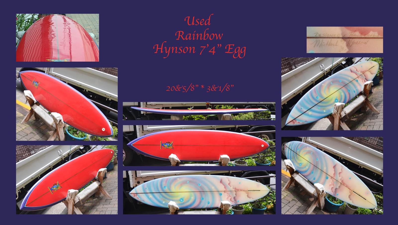 new evolution surf used surfboard information