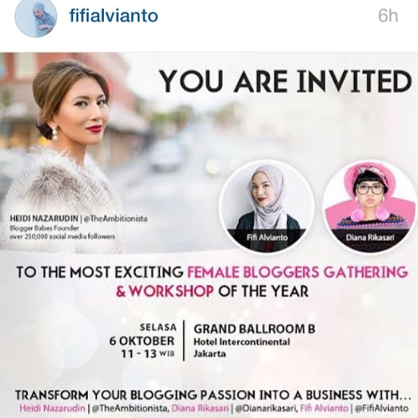 Female Bloggers Gathering & Workshop