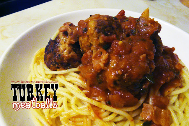 Turkey Meatballs - Quick & Easy Dinner | The Purple Pumpkin Blog