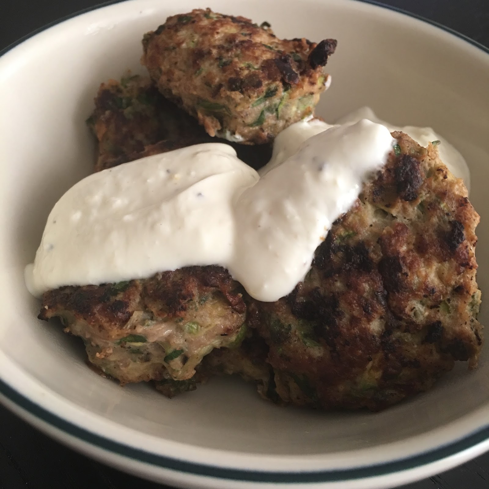 Turkey & Zucchini Burgers by Ottolenghi & Tamimi