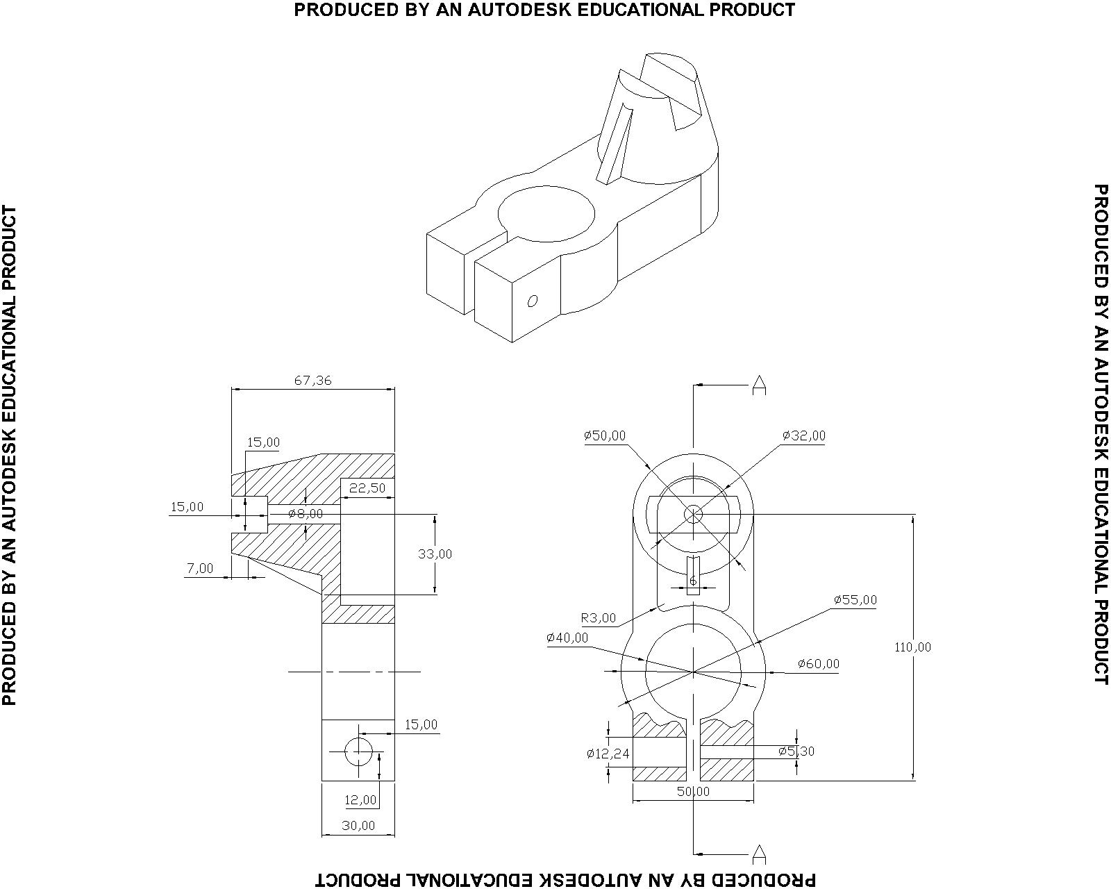Makine Mühendisliği Hakkında Solidworks Katı Modelleme Örnek 1