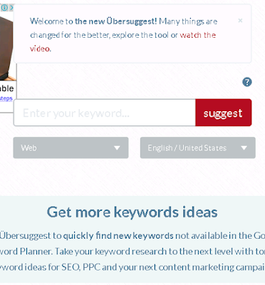 ubbersuggest keyword research tools seo