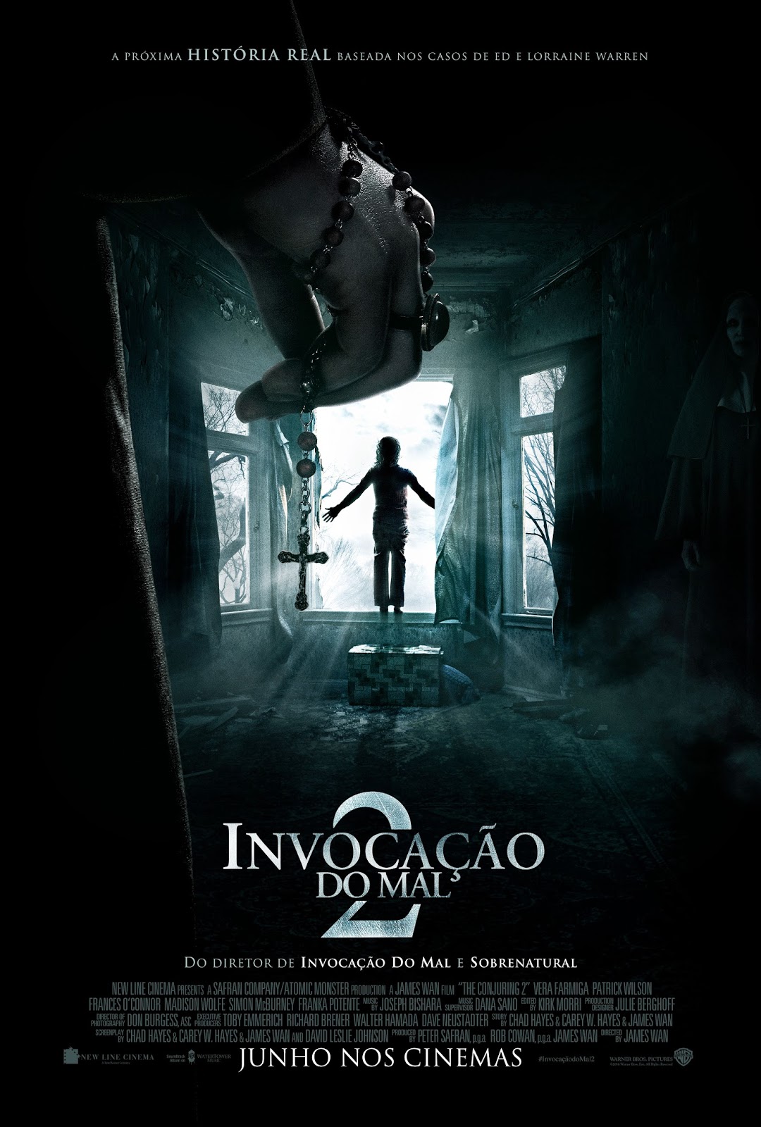Espaço Filme Divulgado Pôster Nacional de 'Invocação do Mal 2'