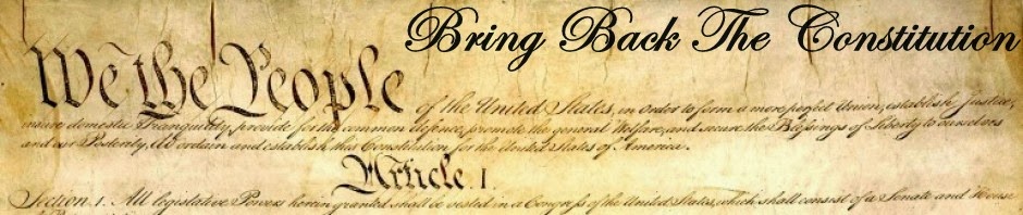 Bring Back The Constitution