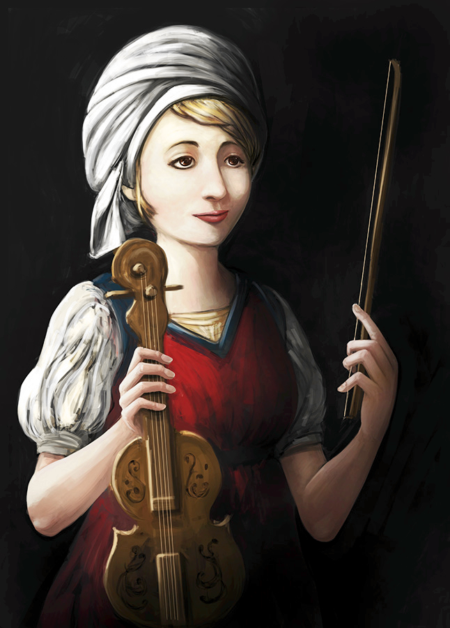 The Catholic Illustrator’s Guild Saint Cecilia