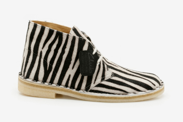 Domin0GreentEa,,,,,: Clarks Originals Zebra Print Desert Boot