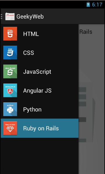 Navigation Drawer en Android
