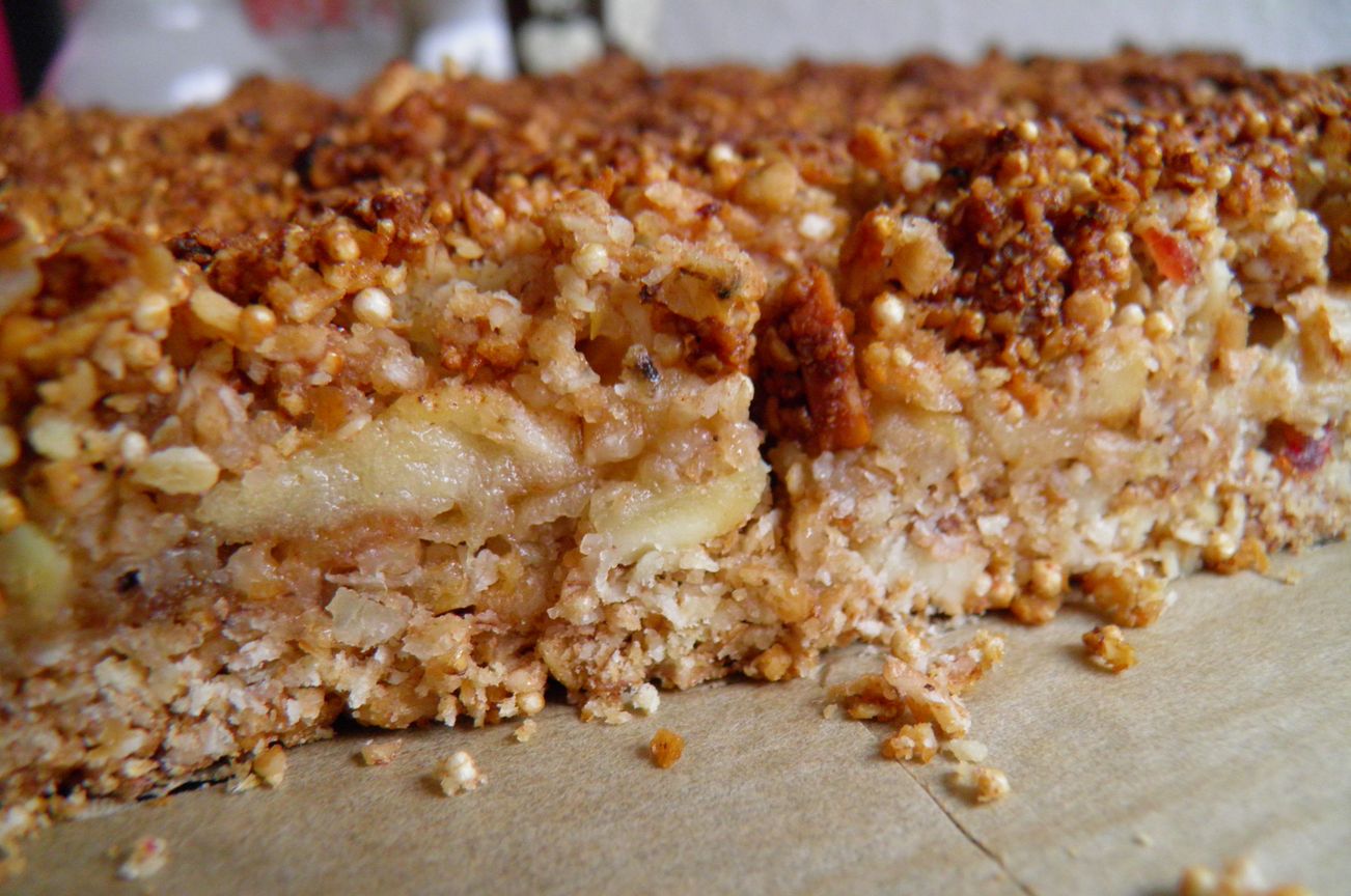 LisaCuisine: Körnige Apfelschnitte ohne Mehl LisaCuisine: Körnige Apfelschnitte ohne Mehl