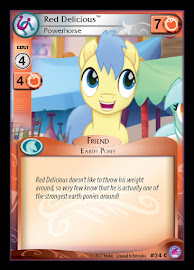 My Little Pony Red Delicious, Powerhorse Seaquestria and Beyond CCG Card