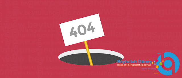 Blogger 404 Hatası Çözümü