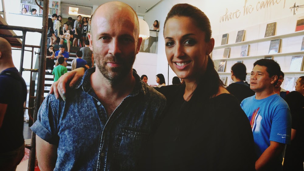 A bit of half-arsed chiaro scurro on Herakut. Photograph by Rainy Martini.