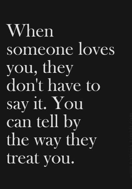 Quotes and Sayings: When Someone loves you