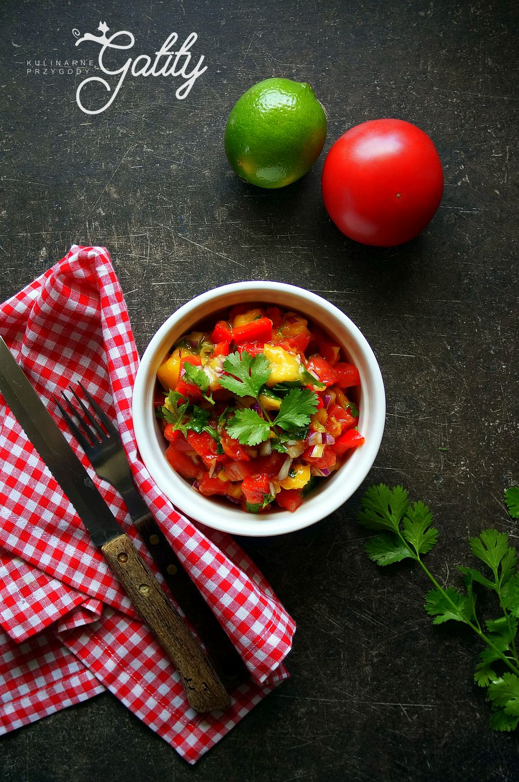 Salsa z mango Kulinarne przygody Gatity przepisy pełne smaku