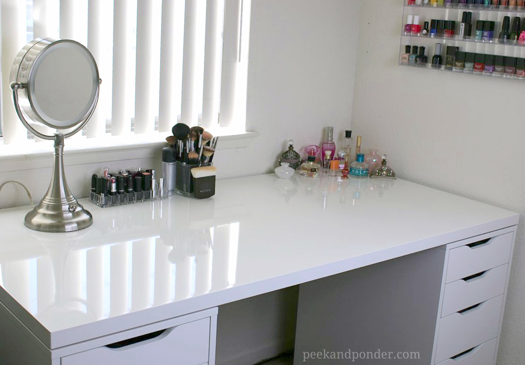 Video: Makeup Vanity and Storage  Peek & Ponder