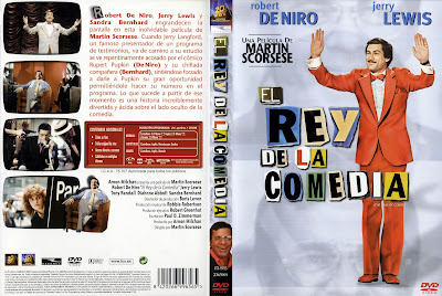 Carátula: cEl rey de la comedia (1982) The King of Comedy