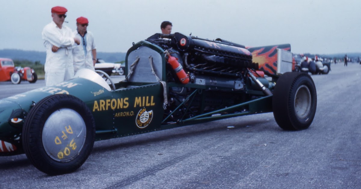 Just A Car Guy The Green Monster 11, with a Allison v12 and some