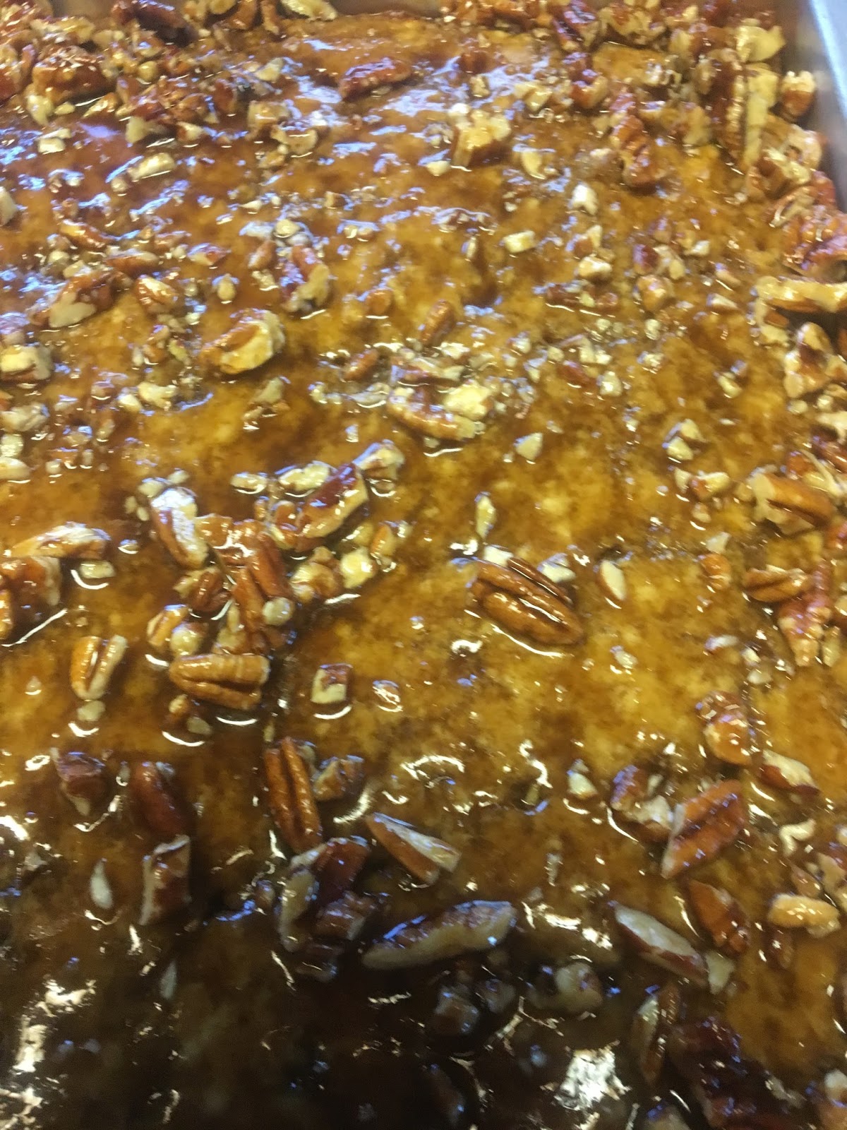 Cooking with Barry & Meta Brown SugarButtermilk Coffee Cake with Peca