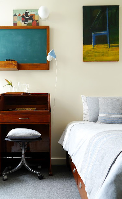35 habitaciones que se deleitan con la belleza de la Pintura de Pizarra
