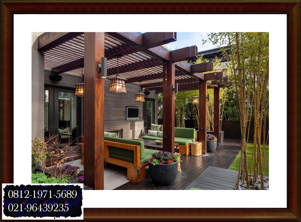 25 Model pargola kayu nan menawan untuk rumah PERGOLA SPESIALIST