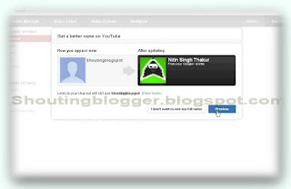 Switch from YouTube username to a Google+ profile