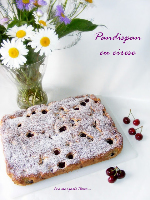 Pandispan cu cirese