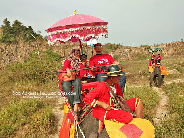 Chang Puak Camp, Hatyai ::: Pengalaman Menggerunkan Bila Naik Gajah !