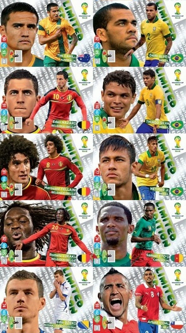 ADRENLYN XL PANINI FIFA WORLD CUP BRASIL 2014 Sergio Ramos LIMITED EDITION ADRENLYN XL PANINI FIFA WORLD CUP BRASIL 2014 Sergio Ramos LIMITED EDITION