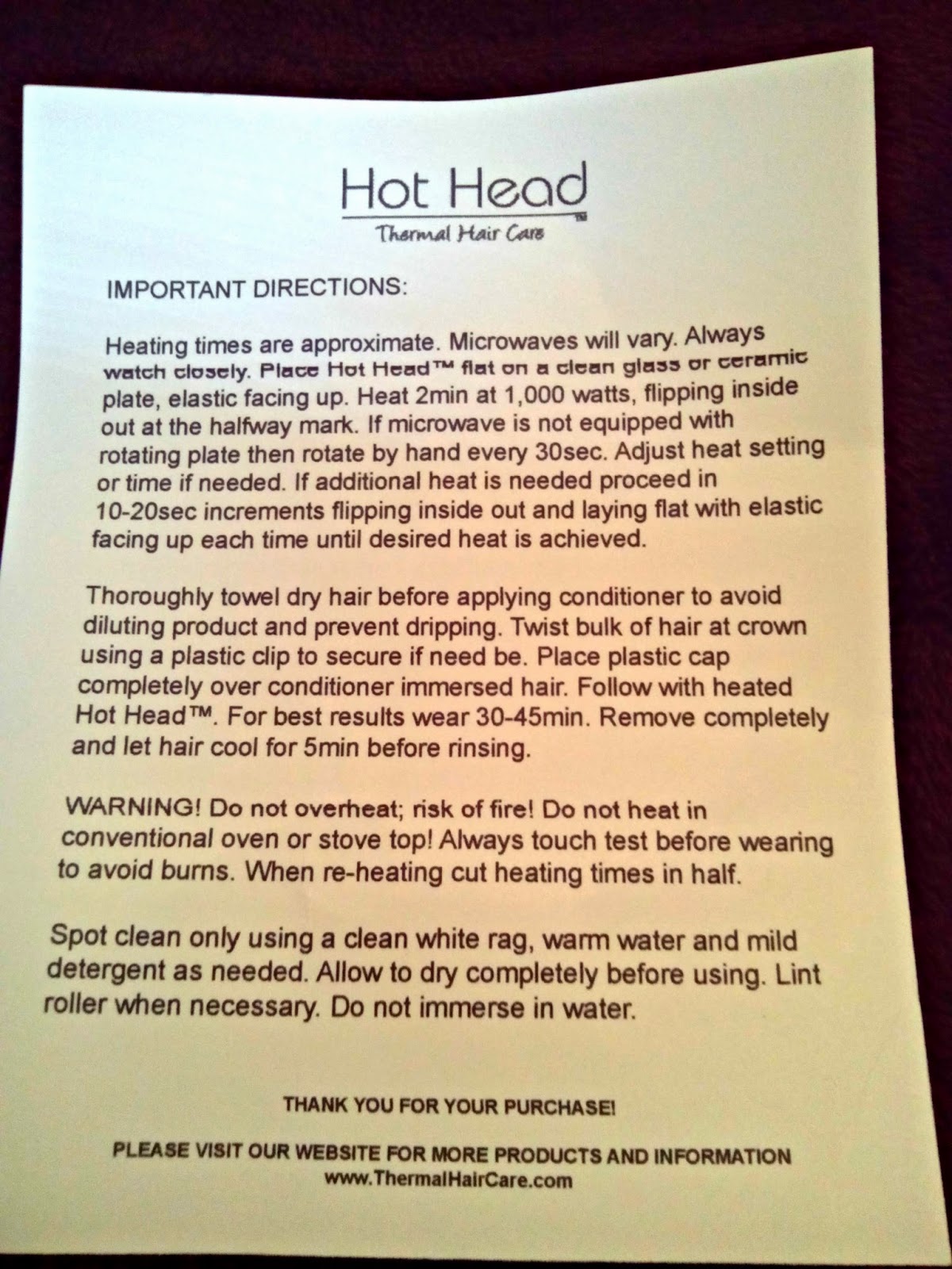 Hot Head, Thermal Hair Care, hair care, Microwavable, Deep Conditioning Cap, hair product Review,