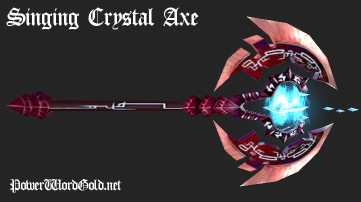 Crystal 2H Hammer - Melvor Idle