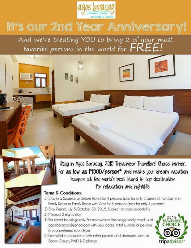 Boracay accommodation hotels promos 2015