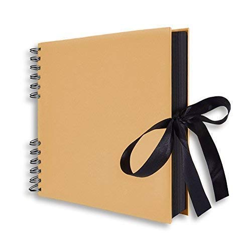 The Best Scrapbook 12x9 Photo Album 40 Black Pages Great For