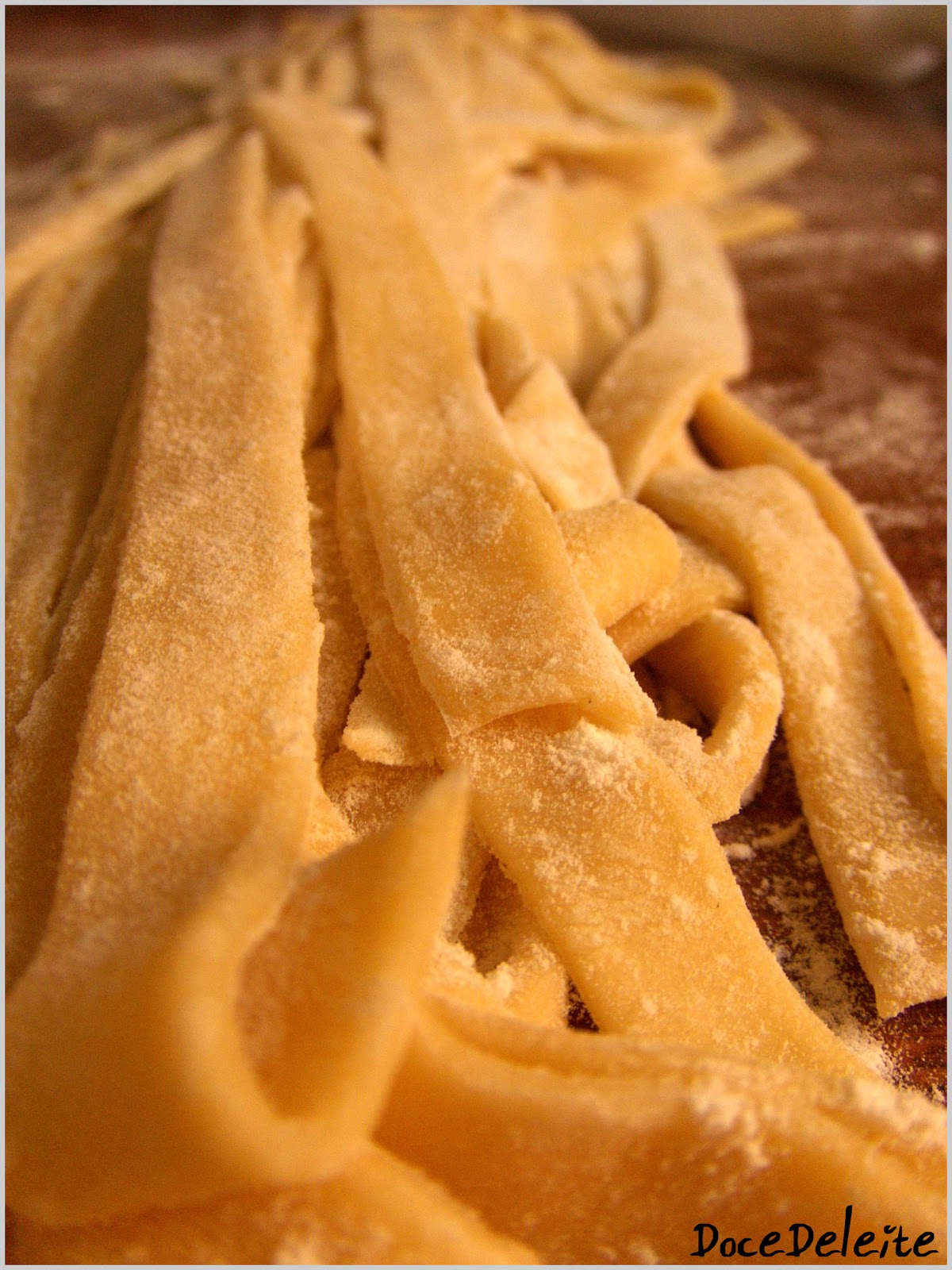 Massa Fresca de Macarrão (Pasta) Jamie Oliver DoceDeleite