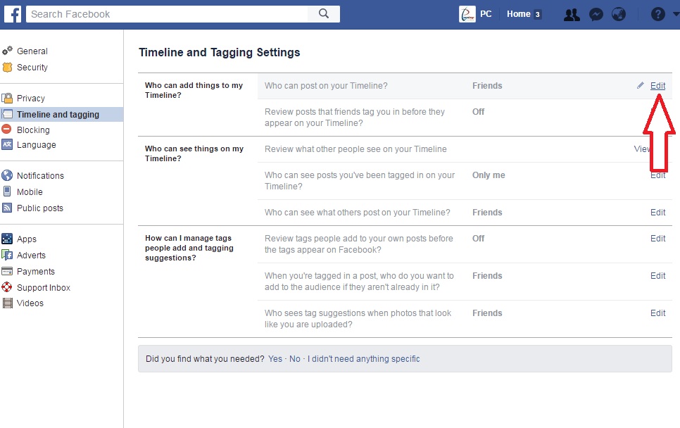 How To Prevent Others To Upload/Tag Posts on Your FacebookTimeline