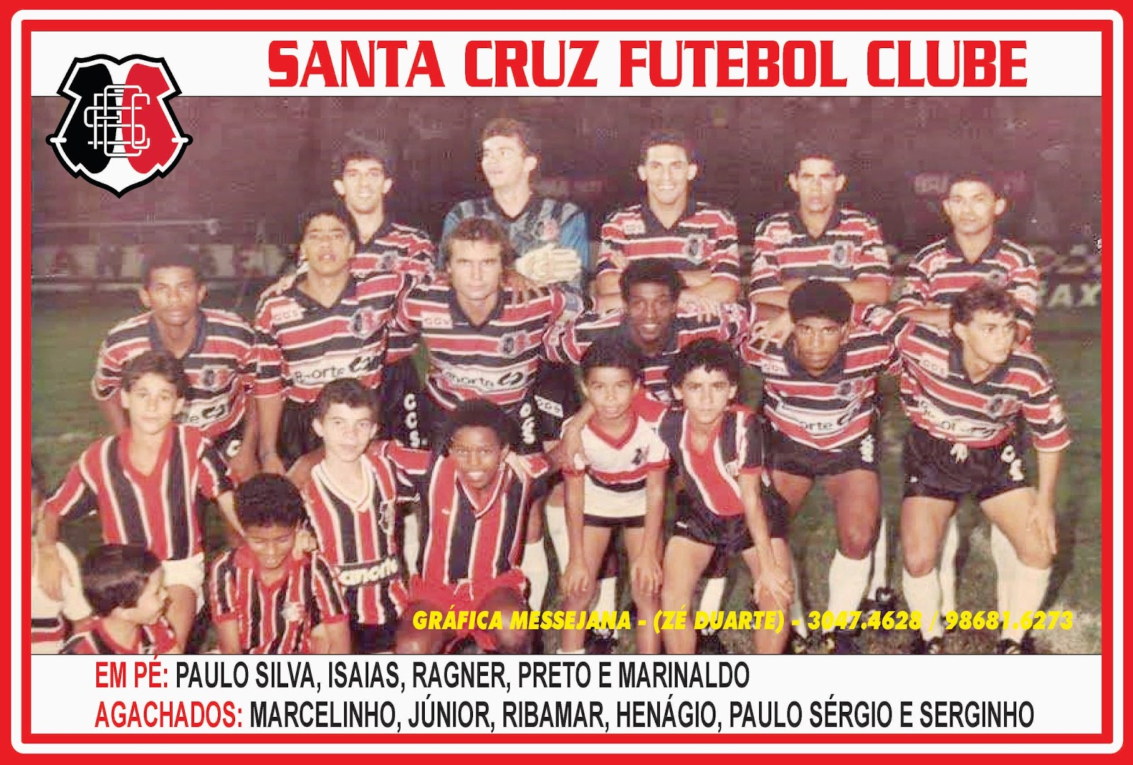 Blog do Zé Duarte Santa Cruz Futebol Clube