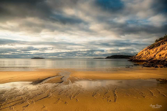 Ripples at Sand Beach, Acadia National Park by Susan Garver Photography from Maine