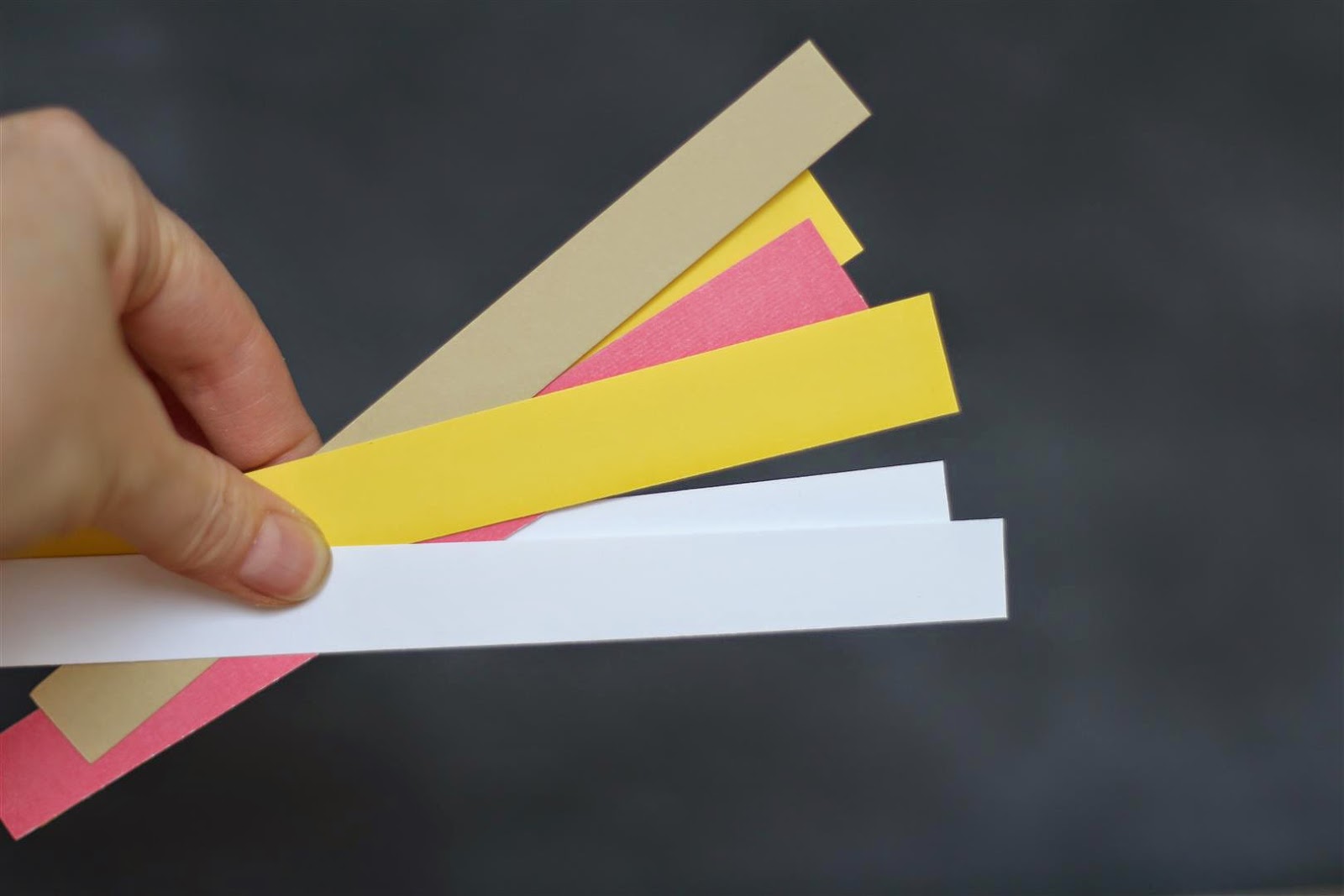 How To Cut Paper Strips