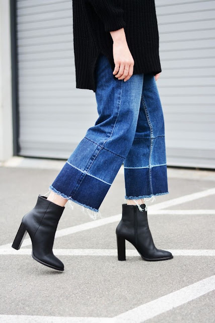 WHISPER blog: CROPPED FLARE JEANS #cropped #flare #denim #jeans #estilo #style