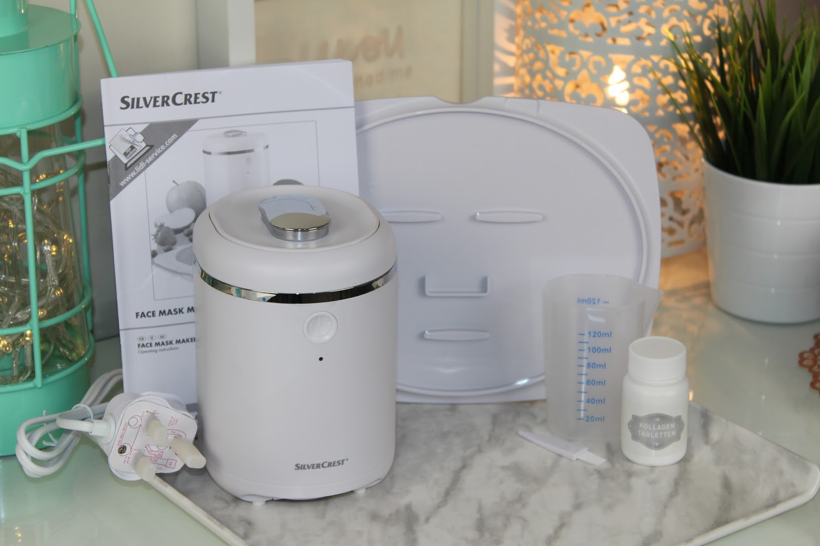 Lidl Face Mask Maker Review and Demo Pink Paradise Beauty