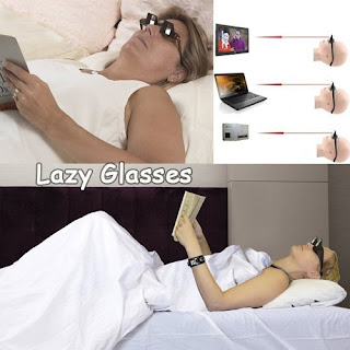 lazy reading watching glasses home gadget