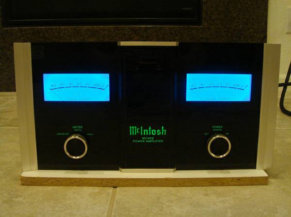Recycled Stereo Plus: The McIntosh MC402: absolute transparency and ...
