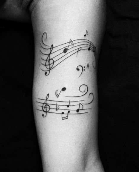 50+ Cool Music Tattoos For Men (2020) - Music Notes Ideas | Tattoo ...
