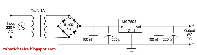 Macam Macam Rangkaian Power Supply ~ Belajar Robot