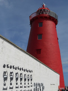 Poolbeg Lighthouse in Dublin