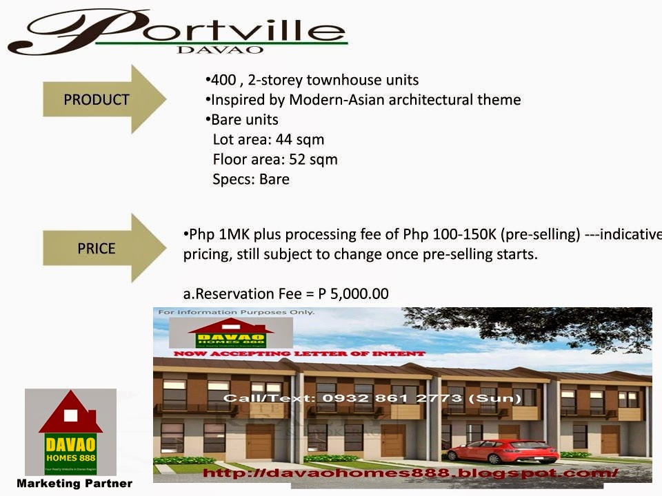 DAVAO HOMES 888 PORTVILLE DAVAO Sasa, Davao City