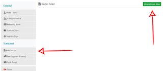 1. Cara Pasang Kode Script Iklan RajaTraffic RajaTraffic, Penyedia Layanan Iklan CPM Untuk Publisher Blog Indonesia
