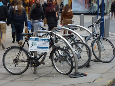 Mad Cycle Lanes of Manchester: Pedal Powered Advertising 2