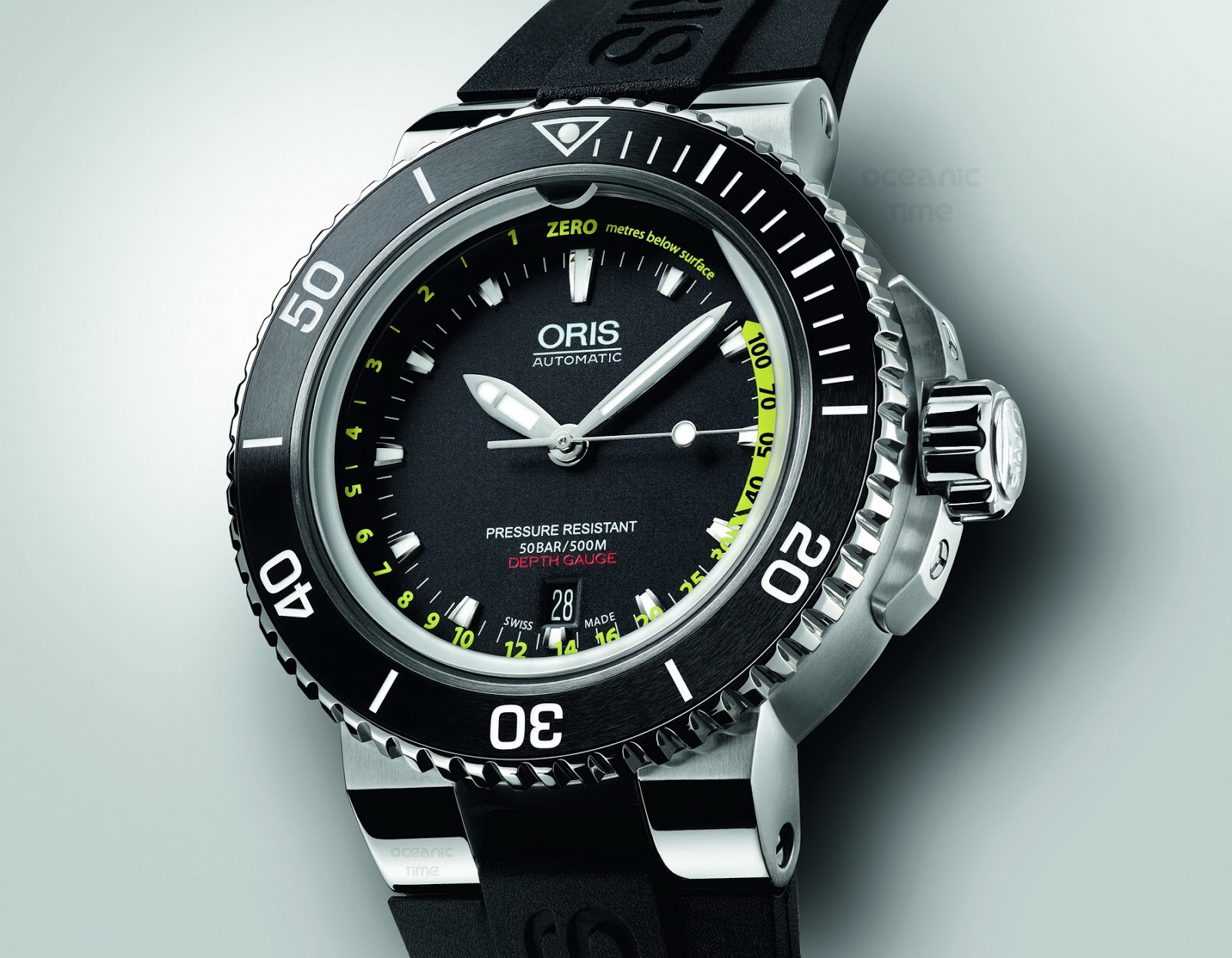 OceanicTime ORIS Aquis Depth GAUGE 2ndLook