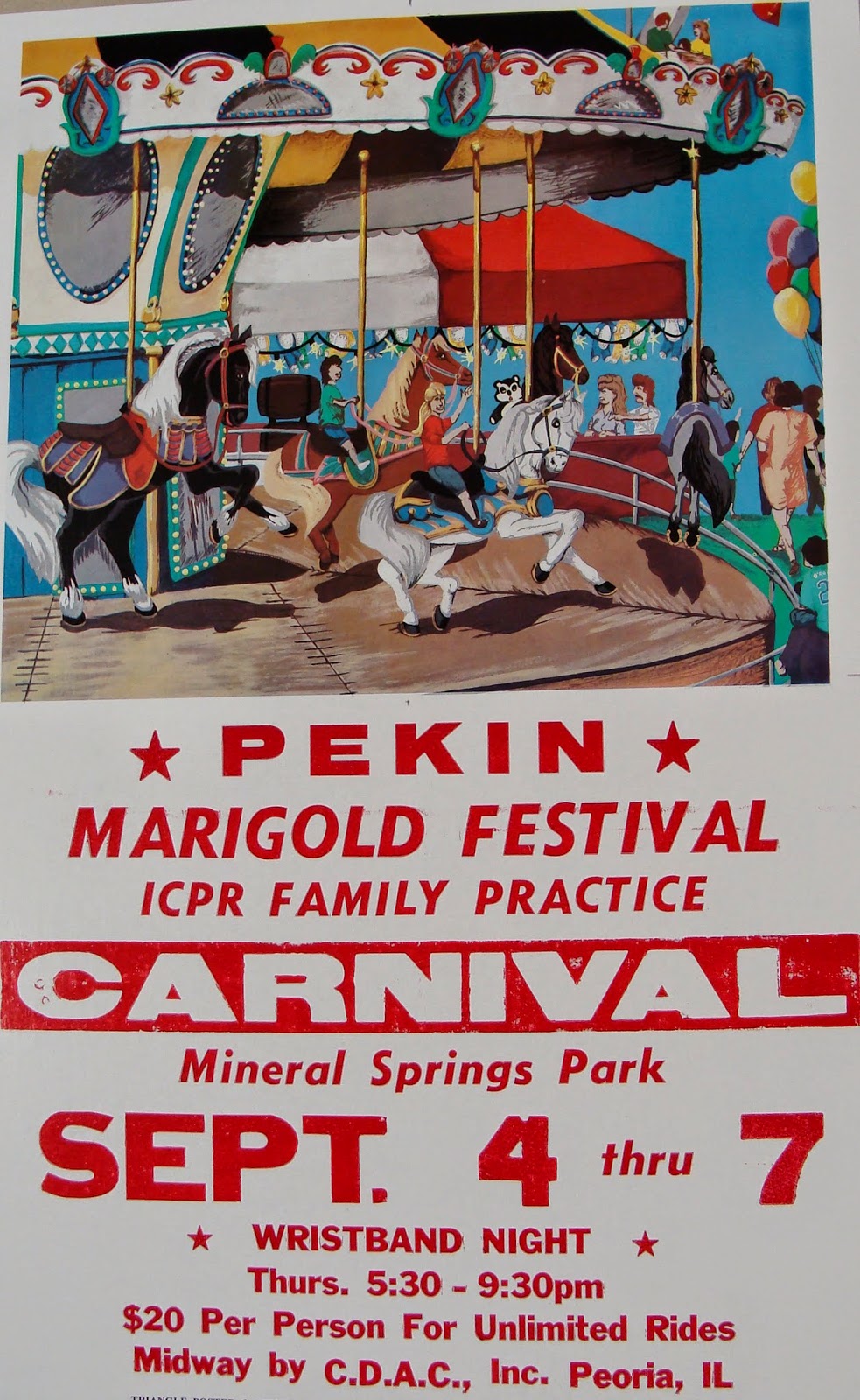 Pekin Marigold Festival Marigold Festival ICPR Family Practice Carnival